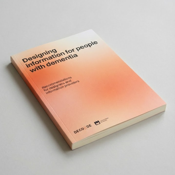 Designing information for people with dementia book cover